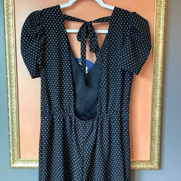 Row-A Polkadot Jumpsuit ⚫️⚪️🔴⚪️ - Picture 8 of 9